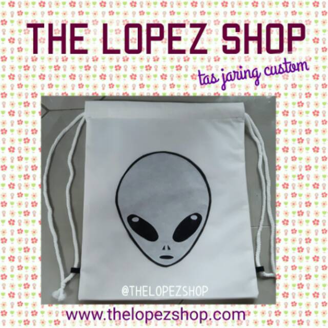 Tas Jaring Alienware / Tas Serut Laptop