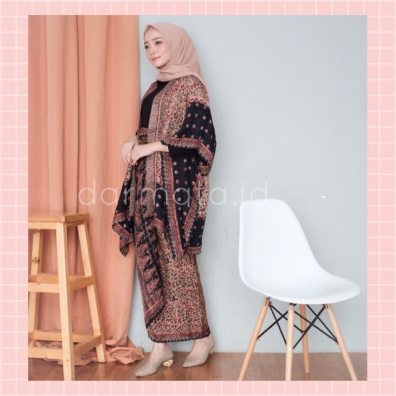 SET OUTER JUPRI KLASIK | SETELAN OUTER MOTIF JUPRI KLASIKAN