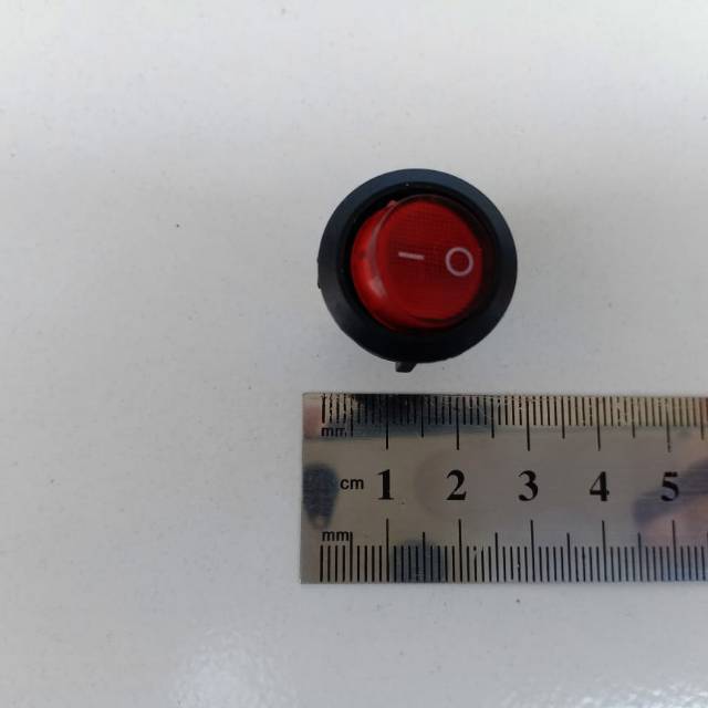 Saklar 1pcs Switch Bulat besar 3 Pin Lampu KCD 1-5