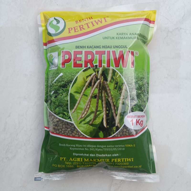 Benih Kacang Hijau Vima 5 Pertiwi - 1 kg