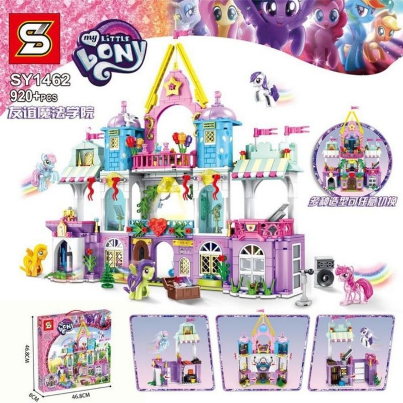 Lego Block Castle Little Pony Besar
