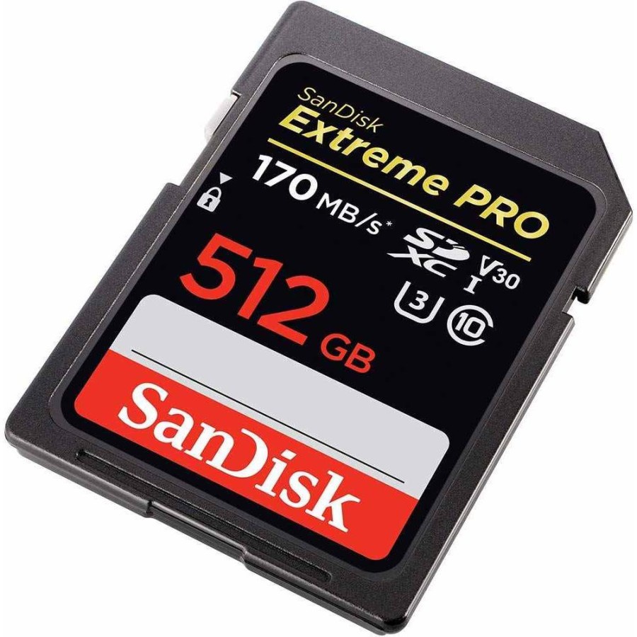 SD Card SanDisk Extreme Pro SDXC 512GB 170MB/s (SDSDXXY-512G-GN4IN)