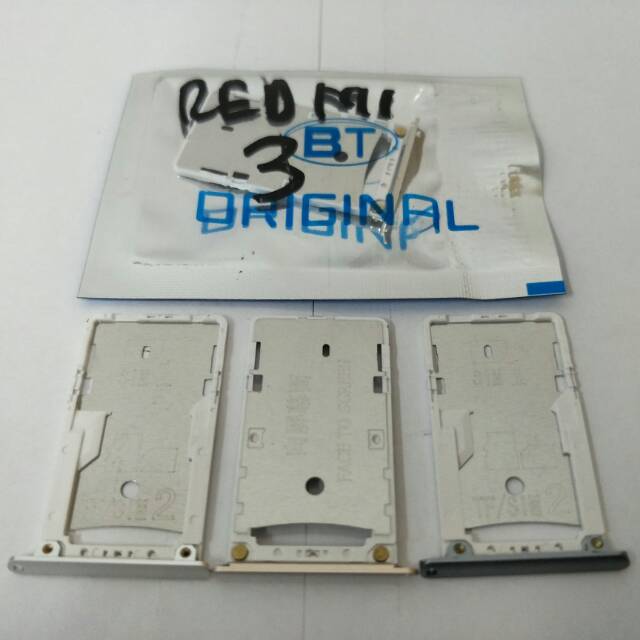 SLOD SIM SIM TRAY SIM LOCK CARD DUDUKAN SIM XIAOMI REDMI 3 3S 3PRO 3 PRO