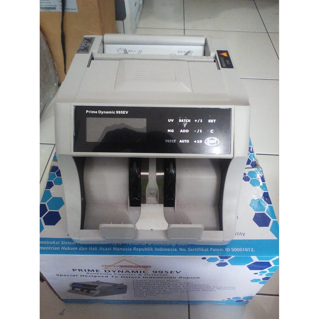 Prime Dynamic 995EV Mesin Penghitung Uang Dynamic 995 Money Counter