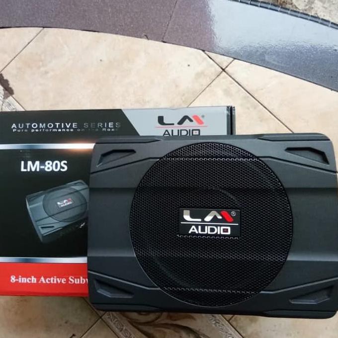 LM Audio LM-80s basstube subwoofer aktif speaker mobil 8inch