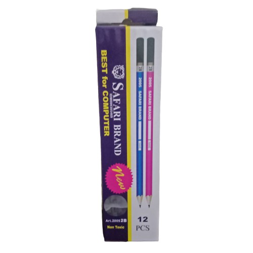 

SAFARI Pensil Pencil 2B isi 12 Pcs