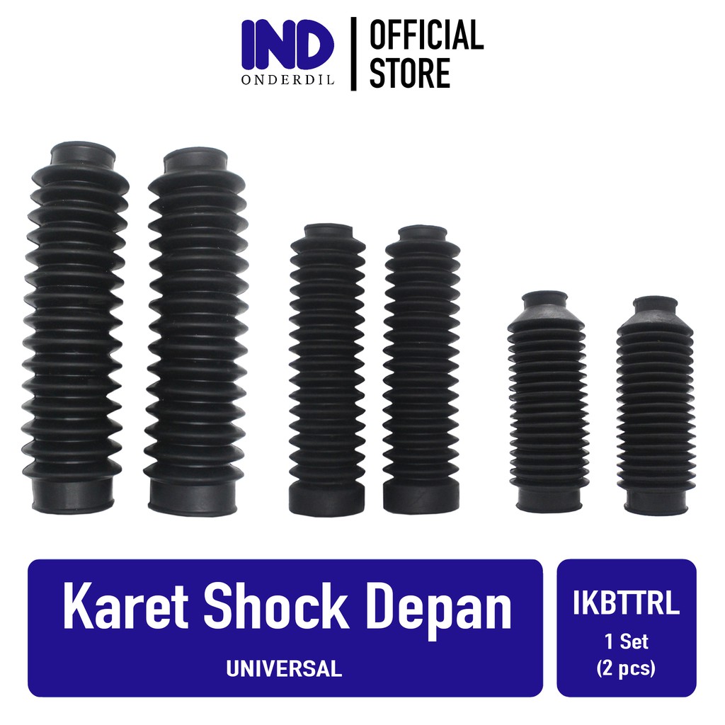 Karet-Cover-Kondom Boot-Bot Shock-Sok-Shok Depan Untuk Semua Jenis Motor-Universal Ukuran Kecil Sedang Besar