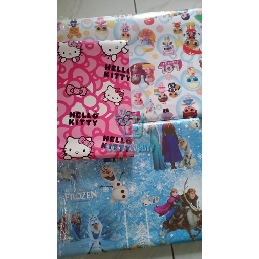 

5 Piece Kertas Kado Karakter Girl Series