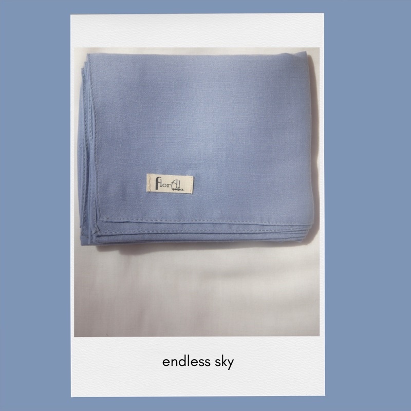 Qia Shawl Pashmina Voal Miracle-Endless sky