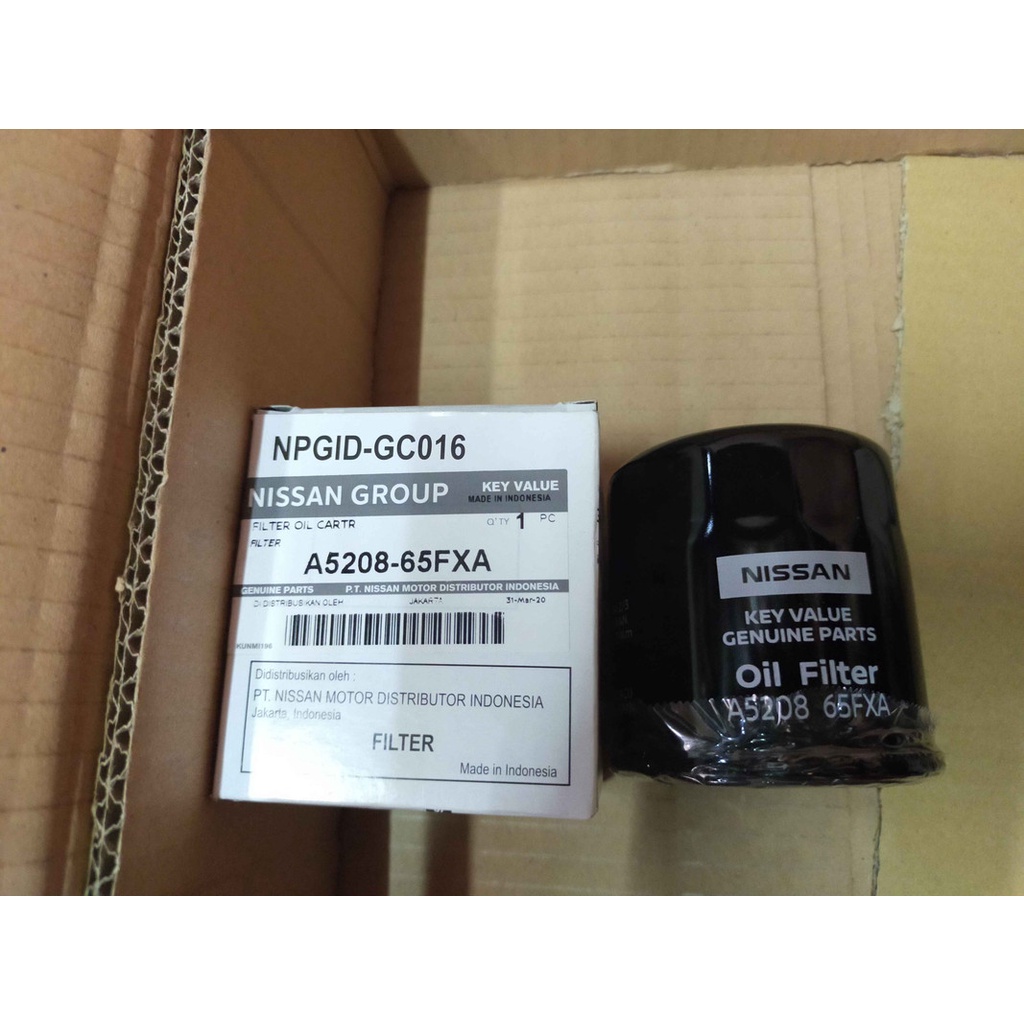 Filter Oli Nissan Livina March Juke XTrail T30 T31 T32 ASLI!