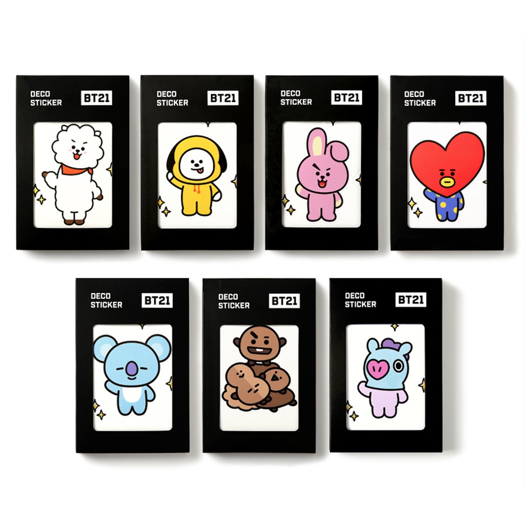 Kpop BTS BT21 Lucu Washi Tape Cooky Tata Kertas Masking Scrapbook