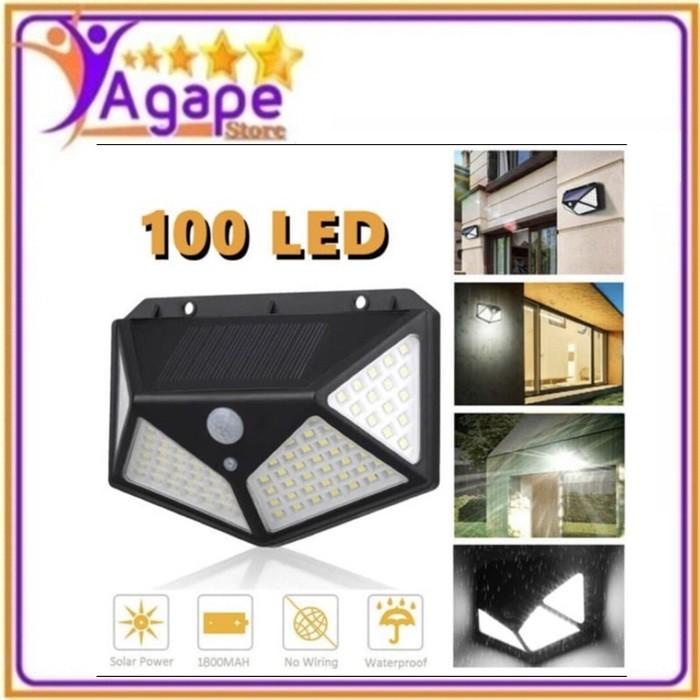 Lampu | Lampu Taman Sensor Tenaga Surya 100 Led