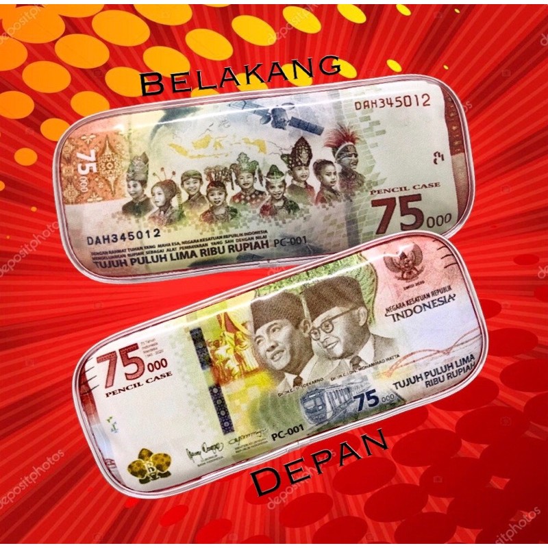 

Tempat pensil segi 4 Money 75.000