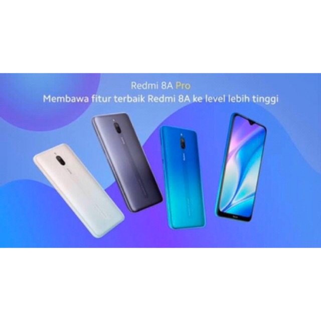 REDMI 8A PRO RAM 3/32 GB - GARANSI RESMI TAM 1 TAHUN