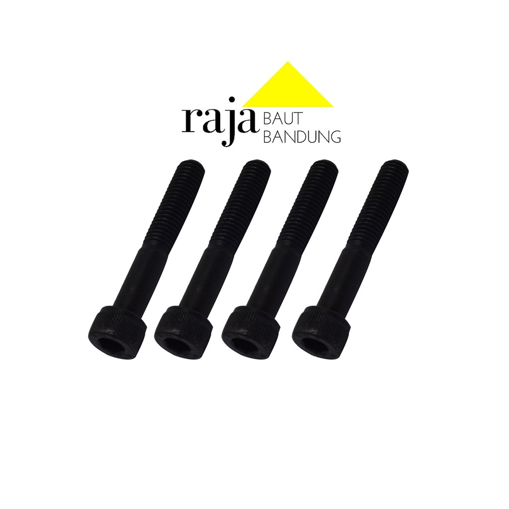 Baut L 8x50 Hitam