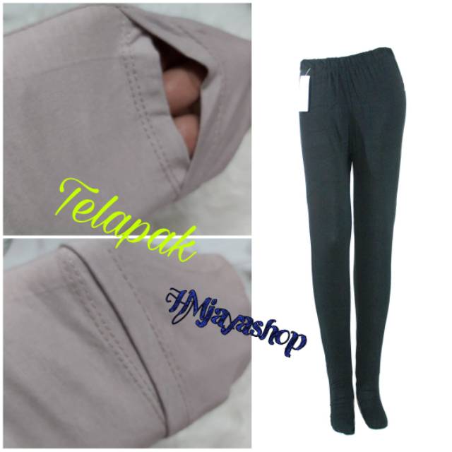 Celana Legging Wudhu Muslimah Leging Wanita