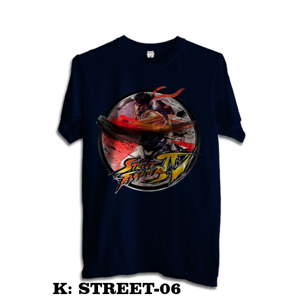 KAOS STREET FIGHTER TSHIRT FILM STREET FIGHTER 06