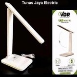 Lampu Belajar / Lampu Meja LED VDR 3017 Cahaya 3 Warna Dimming