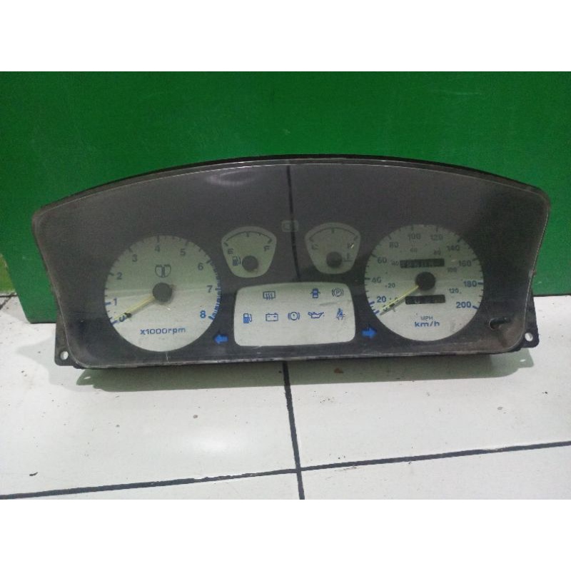 Speedometer Mobil Timor Dalam Custom Putih