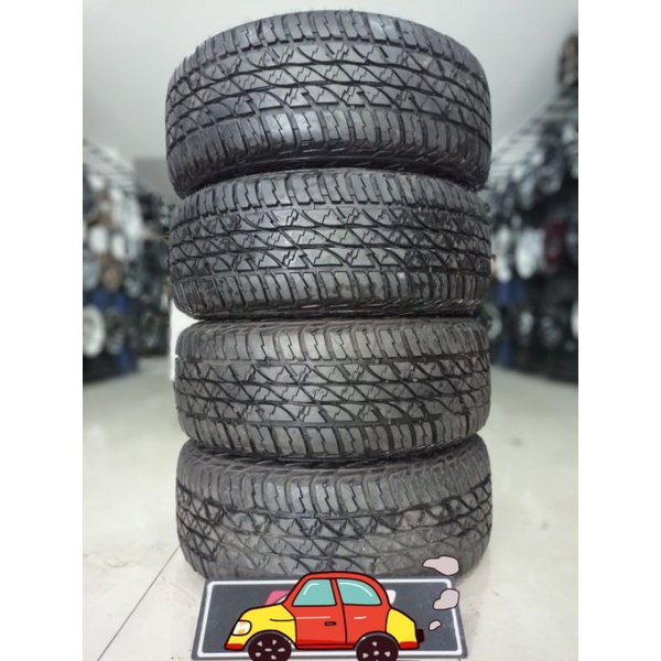 VELG MOBIL SECOND HSR MELAWI RING 20 + BAN OMICRON AT FORTUNER PAJERO HYLUX PRADO