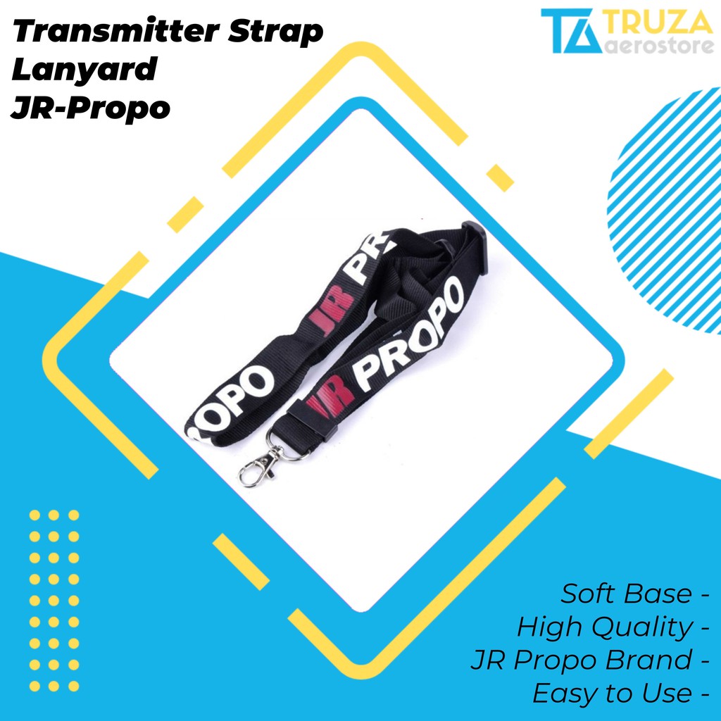 TRANSMITTER NECK STRAP TX RC REMOTE LANYARD JR PROPO GANTUNGAN REMOT