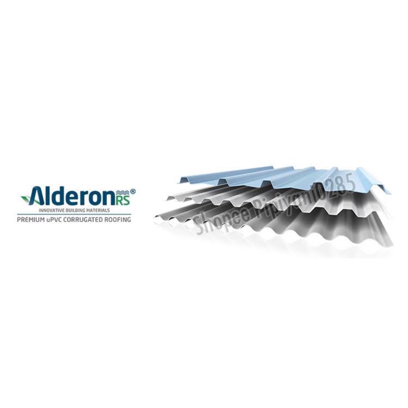 ALDERON RS SINGLEWALL CORRUGATED Upvc atap kanopi greca roma