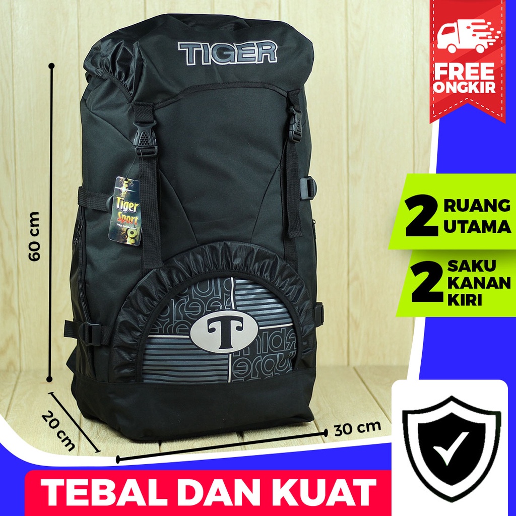 Tas Ransel Gunung Robot Jumbo Back Pack Pria Out Door Travelling Kece