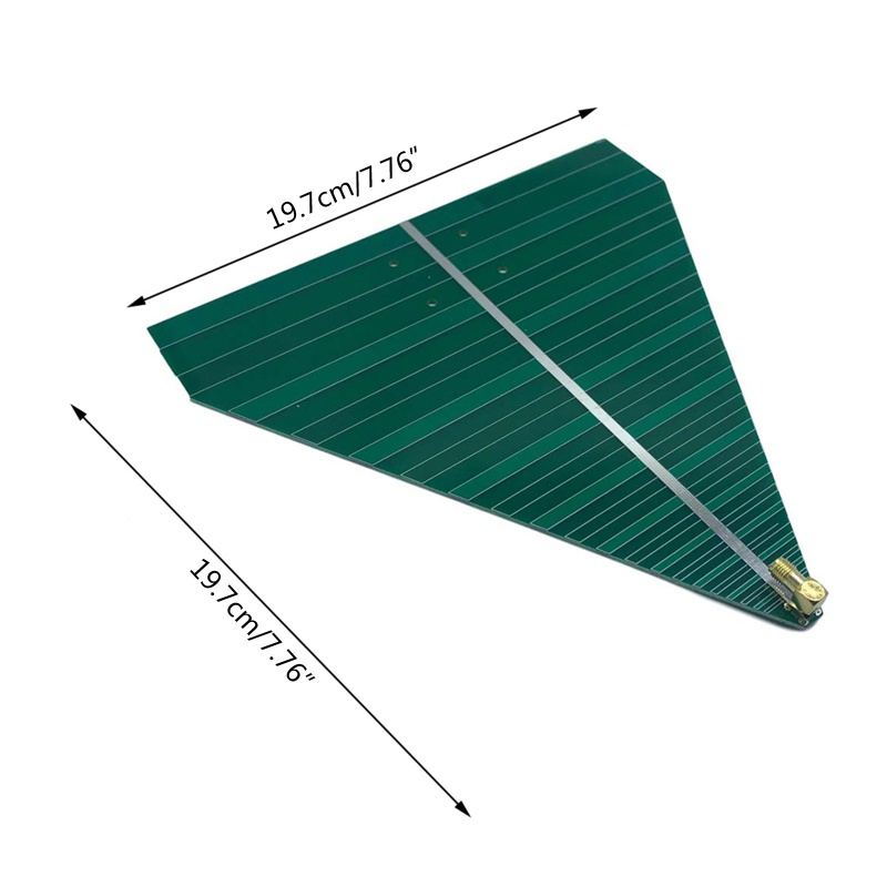 Antena UWB Berkala btsg Log 600-6000MHz Papan Sirkuit Cetak Ultra Wideband 50W