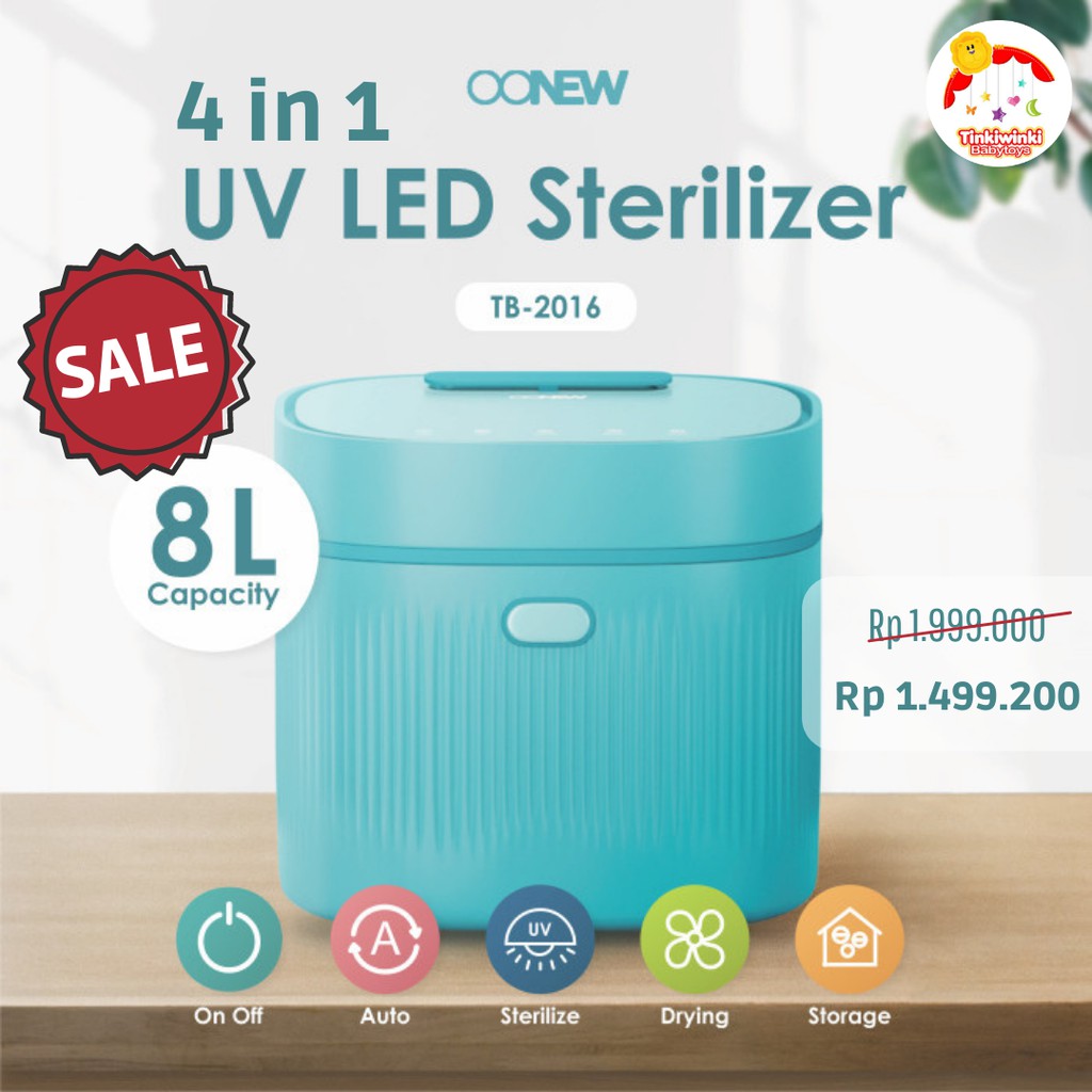 OONEW 4in1 UV LED Sterilizer with 6 UV-C LED Lights