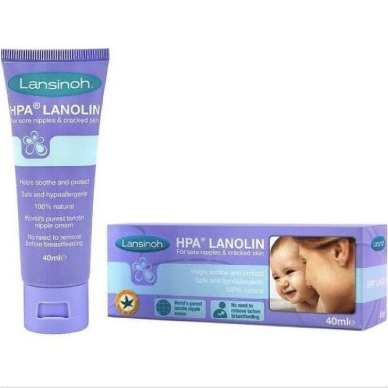 Morinz Nipple Cream HPA Lanolin Lansinoh Pigeon 10ml dan 40ml