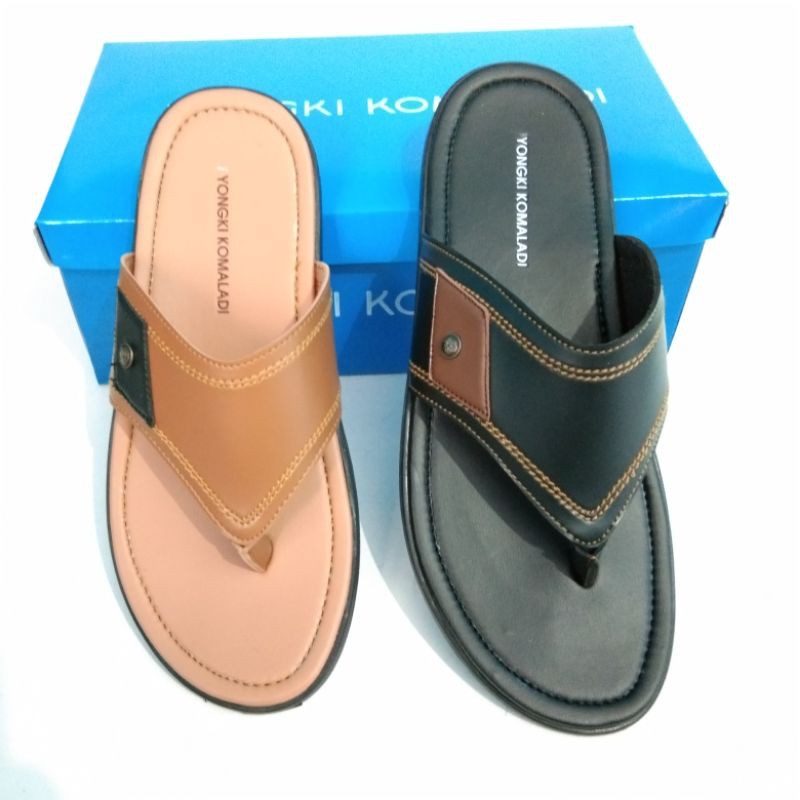 Sandal pria yongki komaladi casual terbaru murah