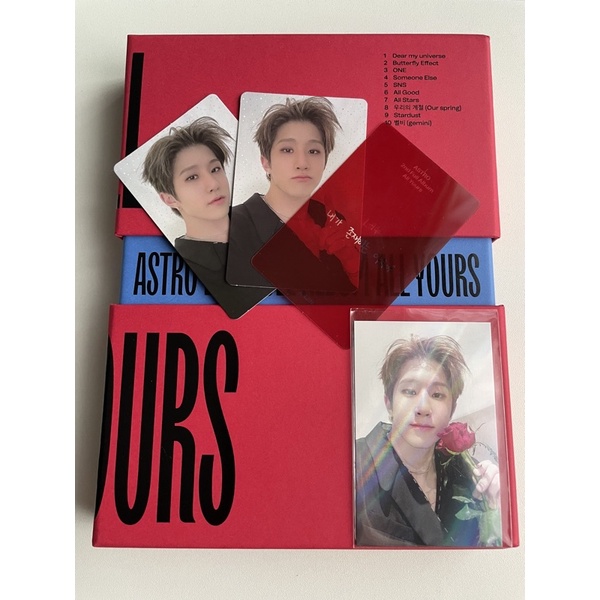 Astro All Yours ver You Unsealed set Jinjin Benefit Makestar 2
