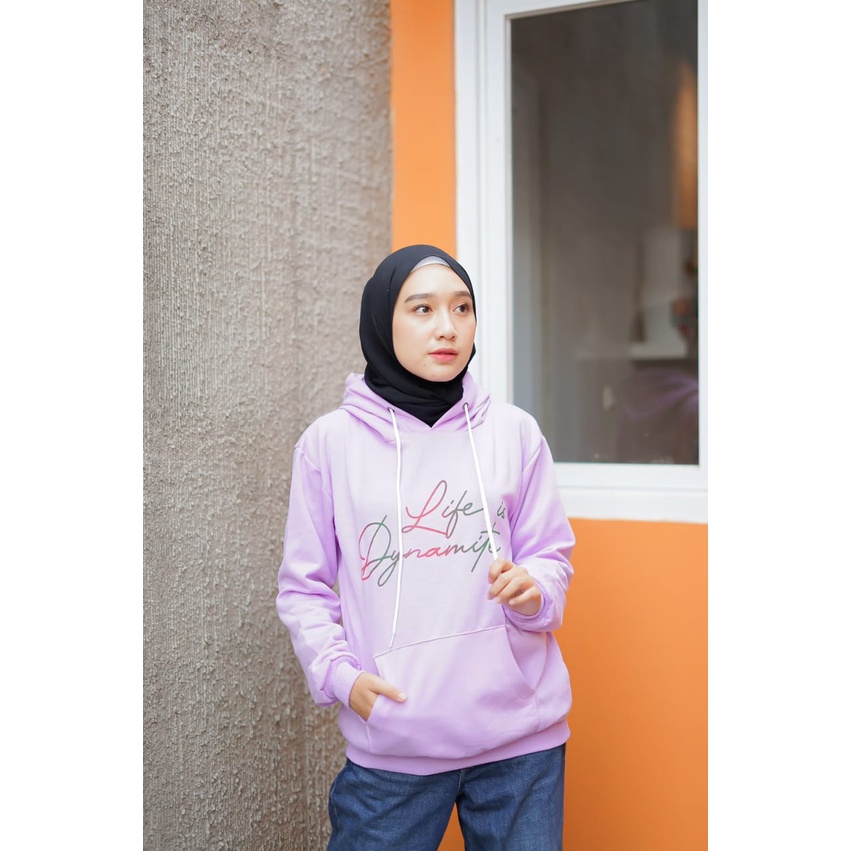 Sweater Wanita Grosir Keren - Like Is Dynamite Purple