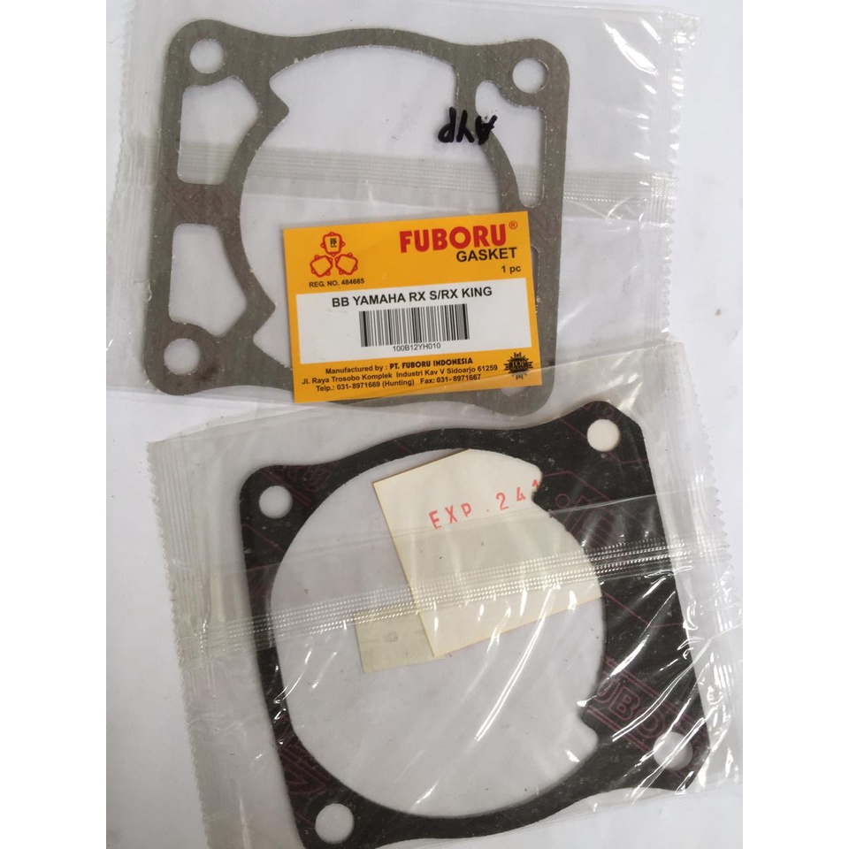 Perpak Paking Blok Bawah BB YAMAHA RX S/RX KING FUBORU
