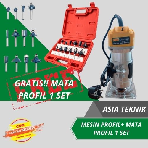 PROMO RAMADAN MESIN PROFIL KAIROS FREE MATA PROFIL 1 SET/ trimer kairos box + mata trimer 1 set