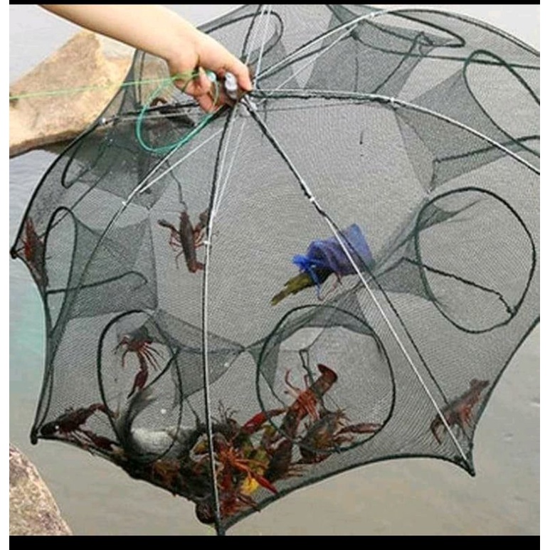 Payung Bubu 8 lubang perangkap ikan x2000 beli 1 free 1 capsme