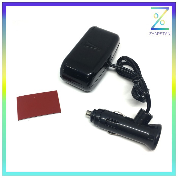 Car Charger Cigarette Lighter Splitter 3 Socket 12V 5A with LED Indica