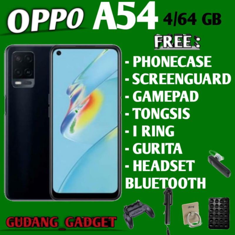 OPPO A54 4/64 RAM 4GB ROM 64GB GARANSI RESMI