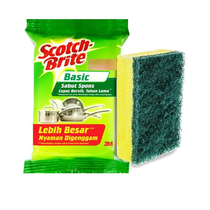 T36 - Sabut Spons Basic Scotch Brite