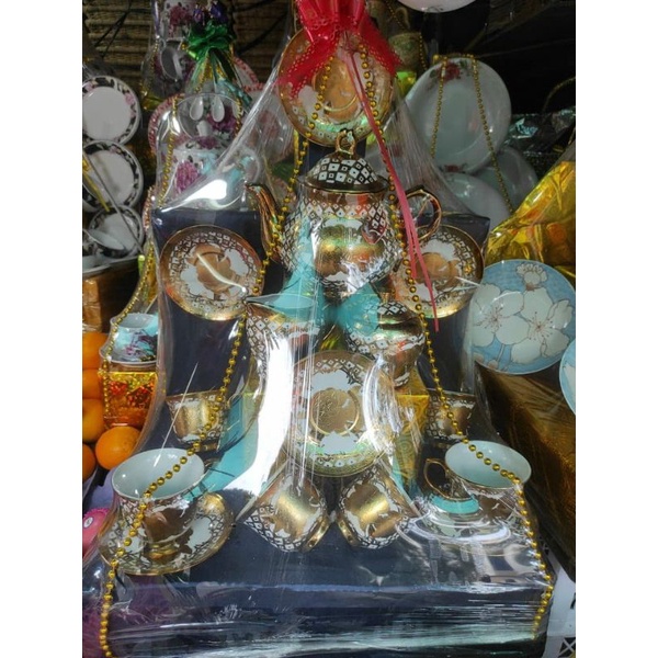 

Parcel Lebaran - Natal Tea Set