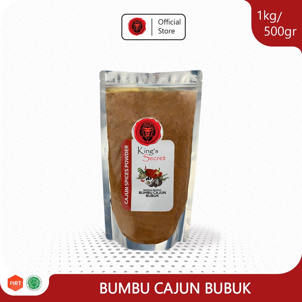 

KINGS SECRET - BUMBU CAJUN BUBUK | CAJUN SPICES POWDER