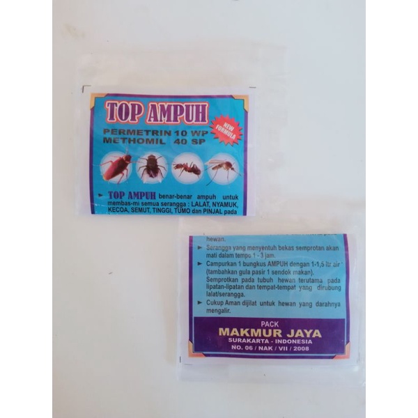 TOP AMPUH OBAT HEWAN LALAT NYAMUK KECOA SEMUT KUTU