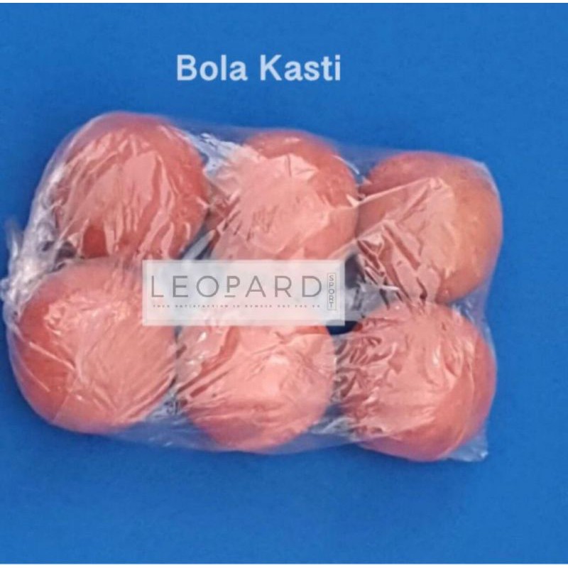 Bola Kasti karet Merah