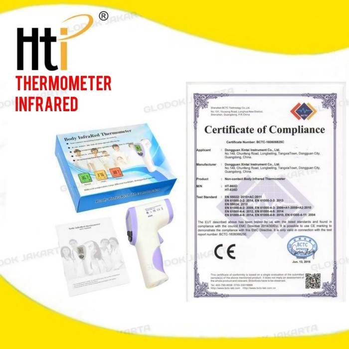 Thermometer Infrared Gun Termometer