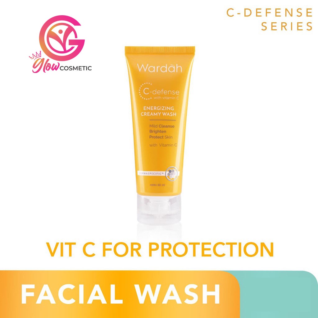 WARDAH C-DEFENSE ENERGIZING CREAMY WASH