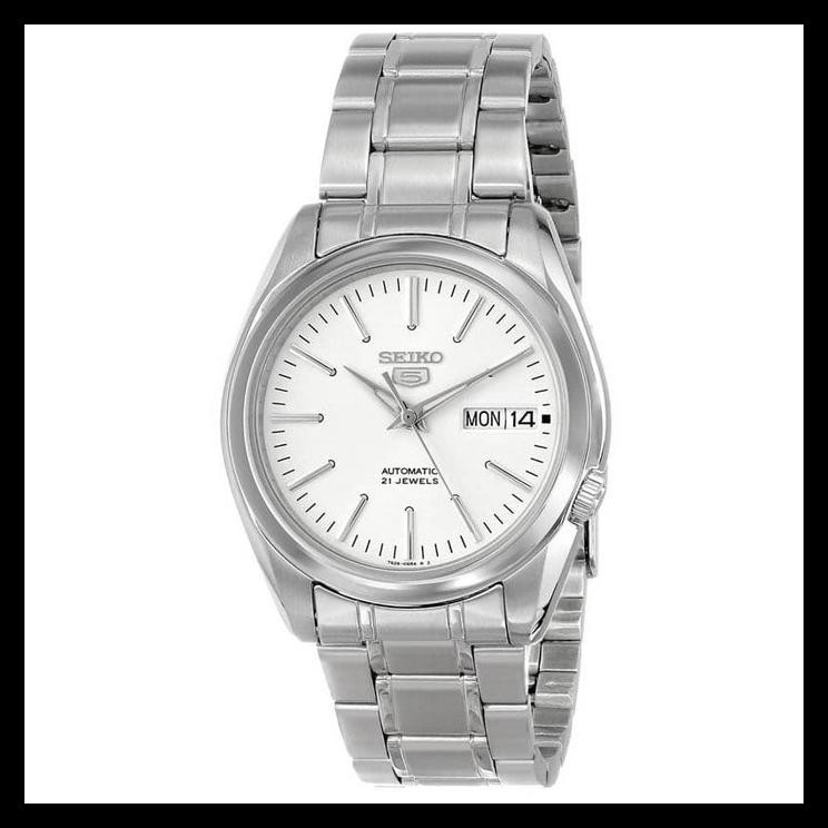 Indh Seiko 5 SNKL41K1 Automatic White Dial SNKL41 PRODUK TERBATAS Kode 281