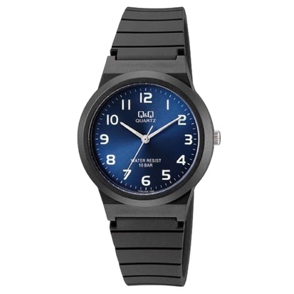 Q&amp;Q QnQ QQ Original Jam Tangan Pria Fashion Analog Dial Biru - Water Resist 10 BAR