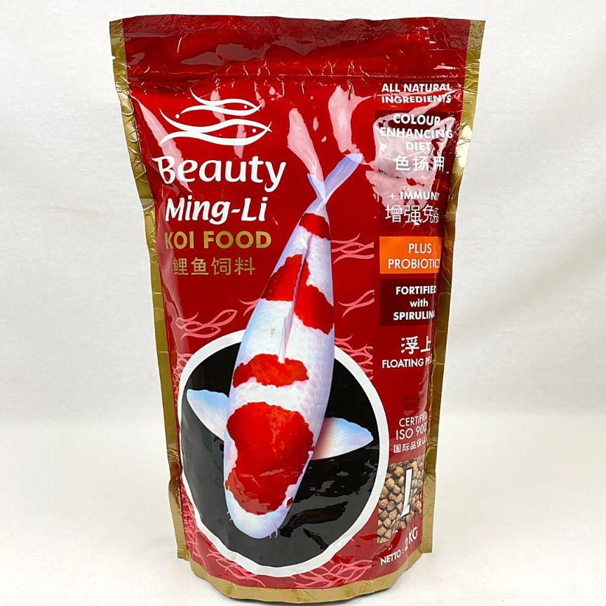 

CMK Makanan Ikan Beauty Ming Li Large Enhancer Probiotics 2kg