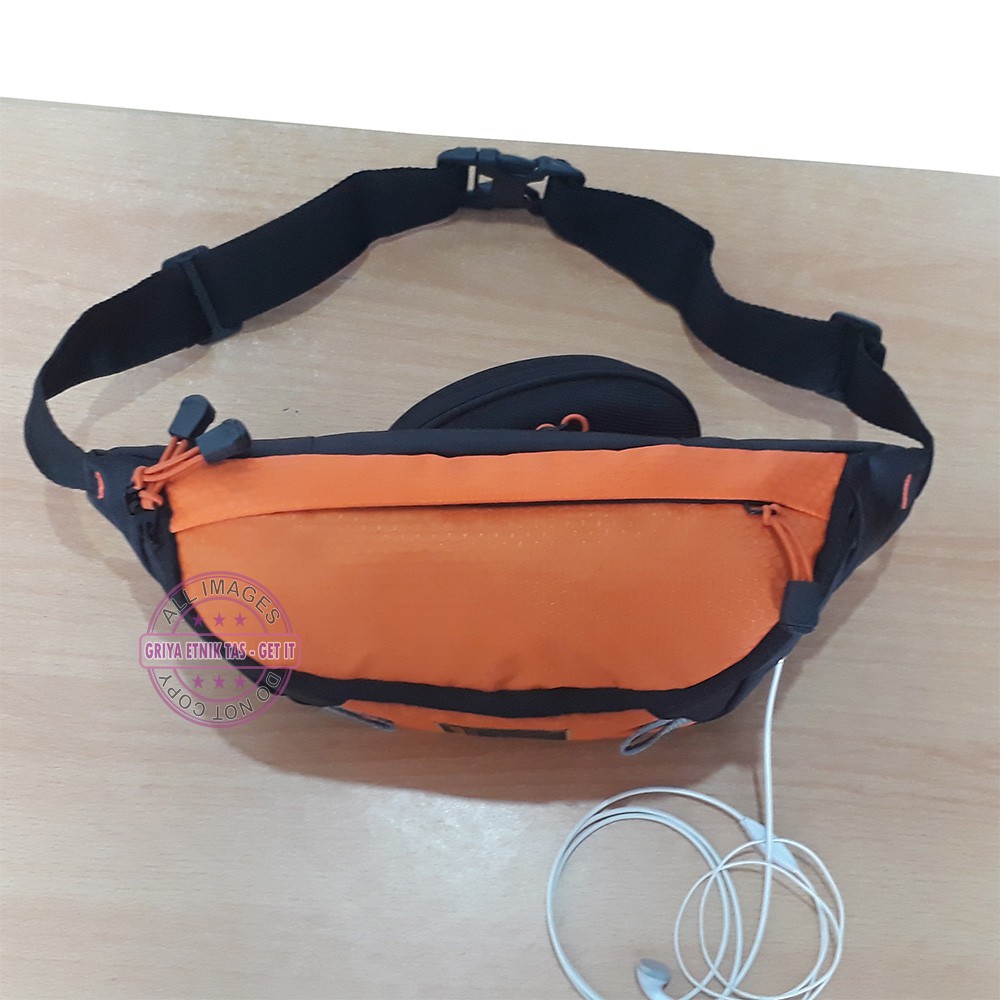 BELIZER Tas Pinggang Pria Distro Terbaru 2022 Waistbag Cowok Tas Selempang Soren Laki Headset Port