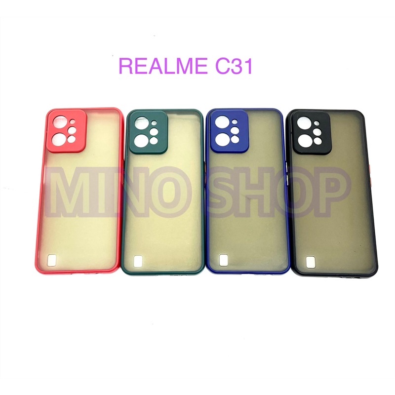 SOFTCASE REALME C31 - HARDCASE DOVE MYCHOICE + PC - AEROCASE